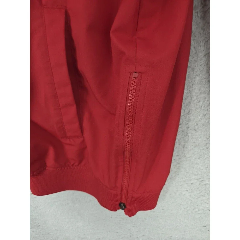 Vintage Nike Jacket Anaheim Angels Mens XL Red Pullover Windbreaker Dugout MLB
